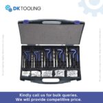 Premium Workshop Kit Powercoil 3532-WK1 UNC 14-12 Thread Repair Set 95-Piece Industrial Grade Helical Insert Assortment with HSS Taps & Drills