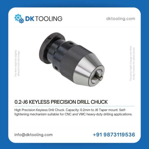 0.2-J6 KEYLESS PRECISION DRILL CHUCK