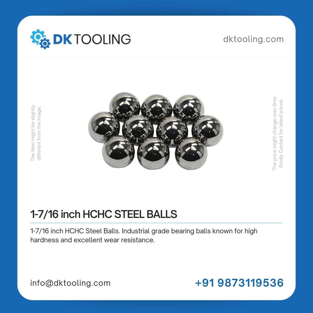 1-7_16 inch HCHC STEEL BALLS