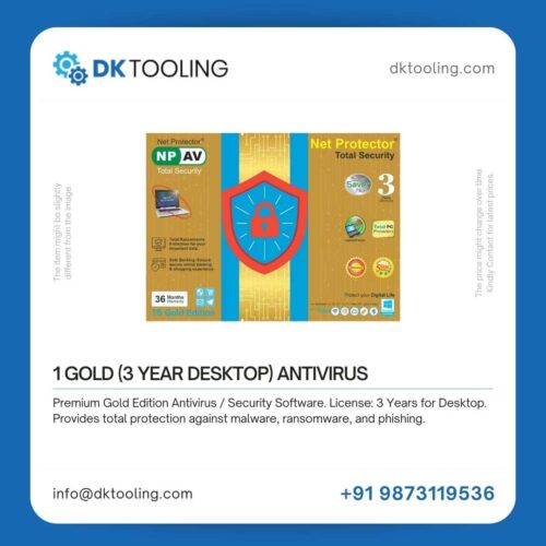1 GOLD (3 YEAR DESKTOP) ANTIVIRUS