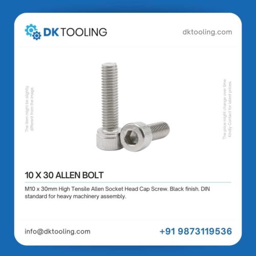 M10 X 30 ALLEN BOLT