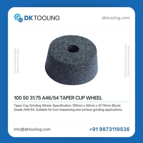 100 50 31.75 A46/54 TAPER CUP WHEEL
