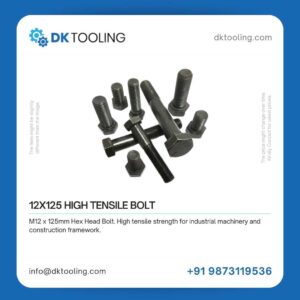 12X125 HIGH TENSILE BOLT