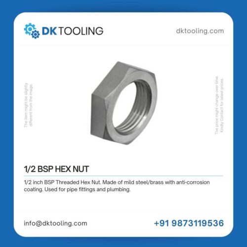 1/2 BSP HEX NUT