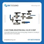 2 WAY PANEL MOUNTING BALL VALVE 1_4 BSP