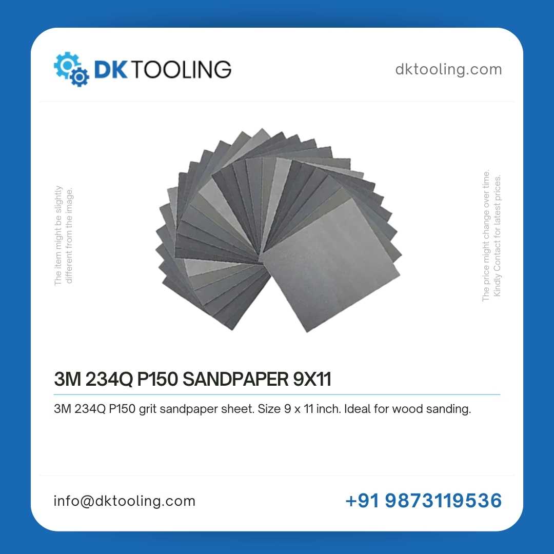 3M 234Q P150 SANDPAPER 9X11