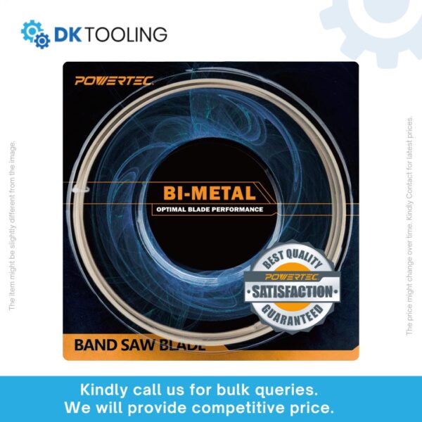 Industrial Grade Bi-Metal Bandsaw Blades High Performance Non-Ferrous Metal Cutting for Rikon 10-325 and Craftsman 14 Saws