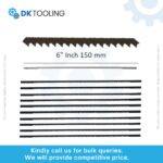 Heavy Duty 6-Inch Hacksaw Blades for Coping Saws | Industrial Grade Precision Cutting | 10-Pack LOVELY Pro Series