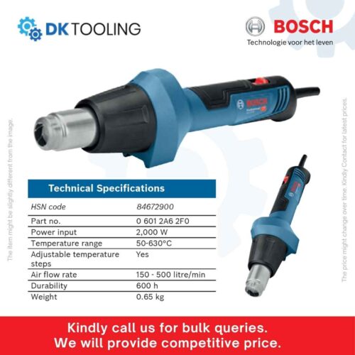 Bosch BLOWER GHG 20-60 Professional 2000W LCD Heat Gun
