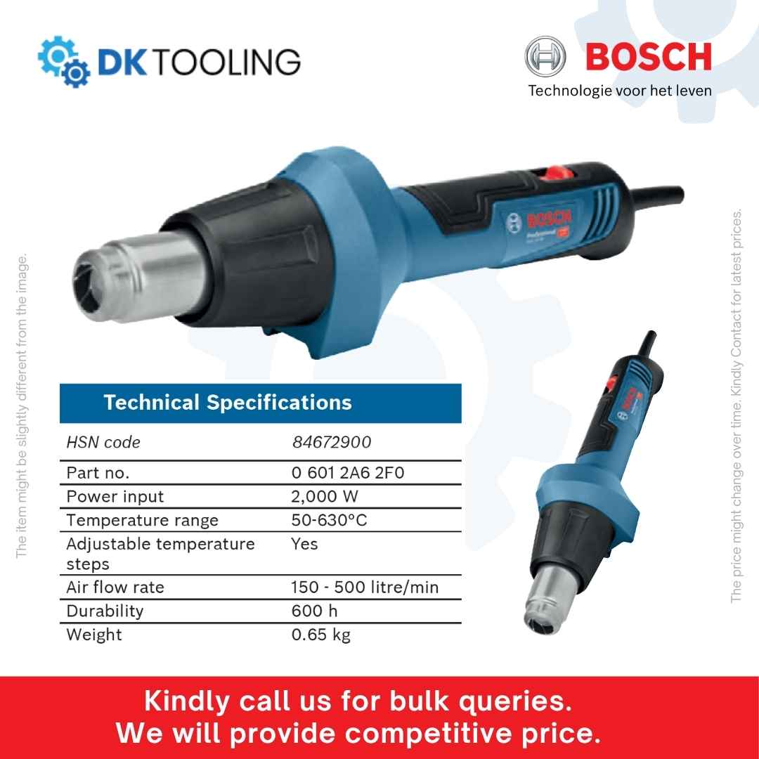 Bosch BLOWER GHG 20-60 Professional 2000W LCD Heat Gun