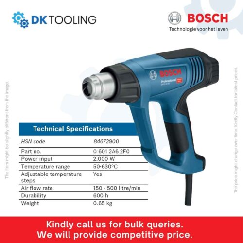 Bosch BLOWER GHG 20-63 Professional 2000W LCD Heat Gun