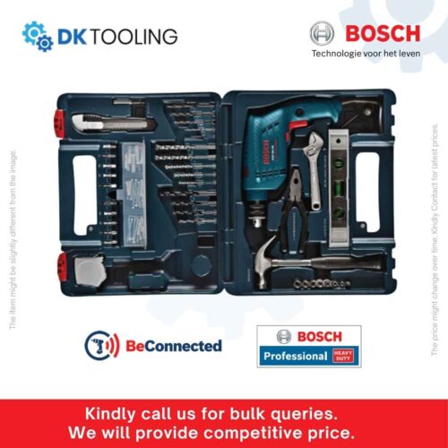Bosch Drill Machine Kit GSB 10 RE Kit Professional 500W 3-in-1 Impact Drill