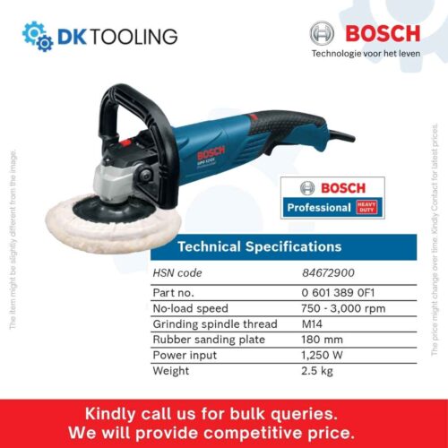 Bosch Polisher GPO 12 CE Professional 1250W 180mm Rotary Polisher