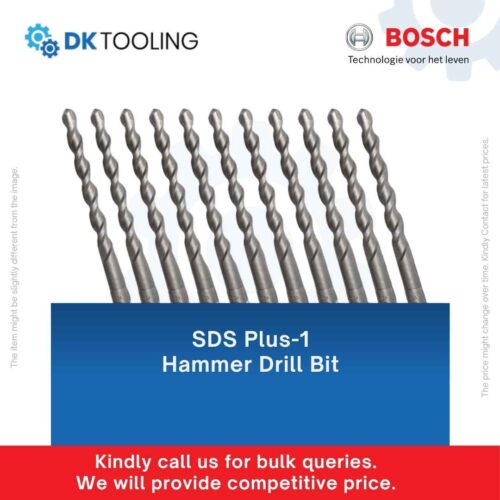 SDS Plus-1 Hammer Drill Bit | Bosch Professional 2-Cutter Tungsten Carbide Tip