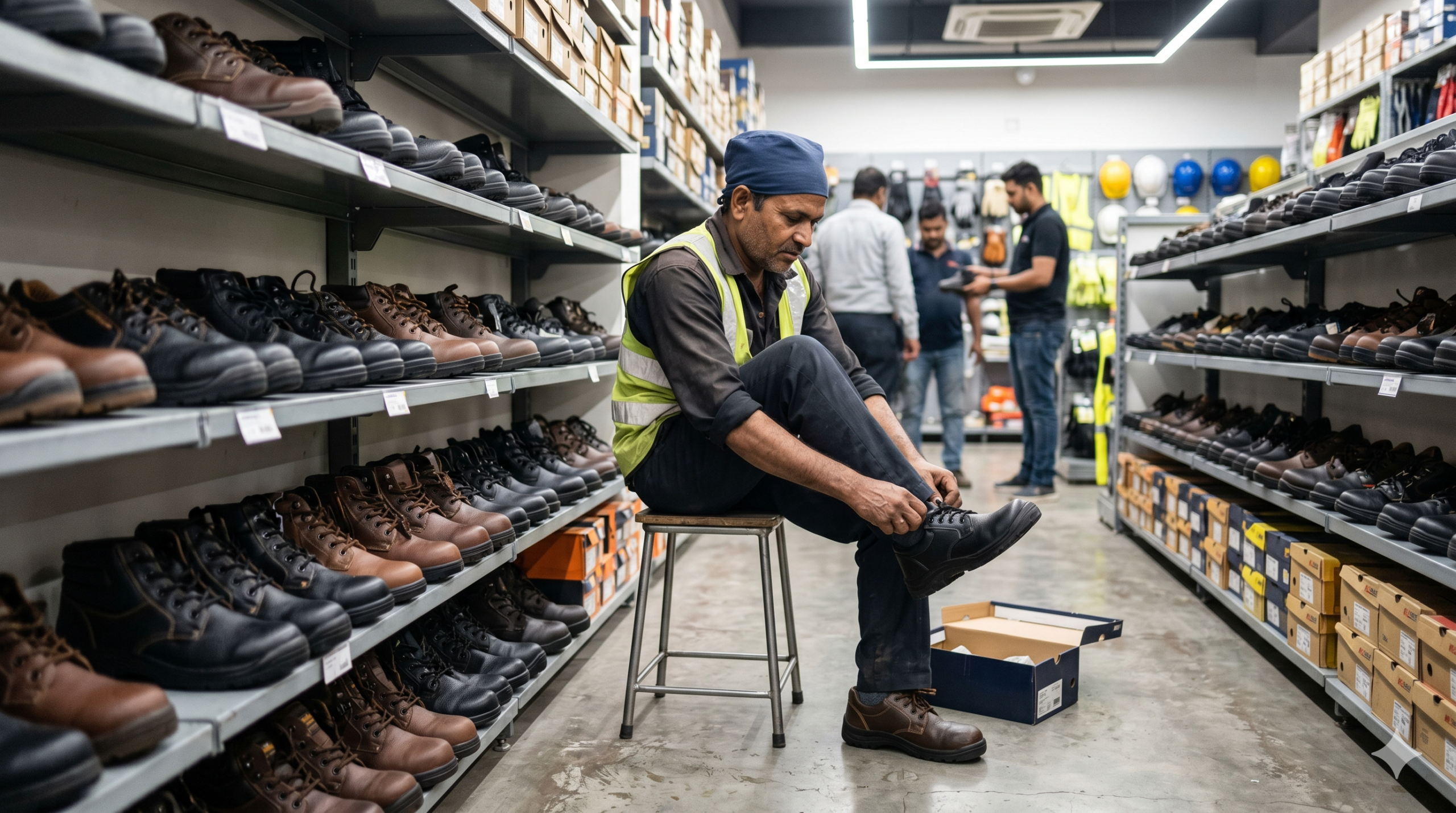 Industrial Safety Shoes Dealer NCR – Best Prices & Brands