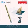Makita HSS Tin Metal Drill Bit 2x49mm (10 Pcs) - Precision Industrial 10-Pack