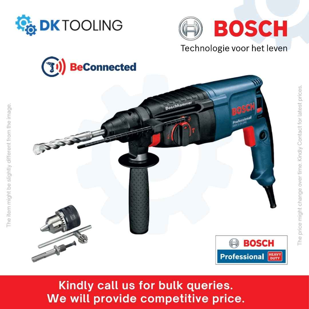 Premium ROTARY HAMMER GBH 2-26 DRE Bosch Professional 800W SDS-Plus 3-in-1 Hammer Drill