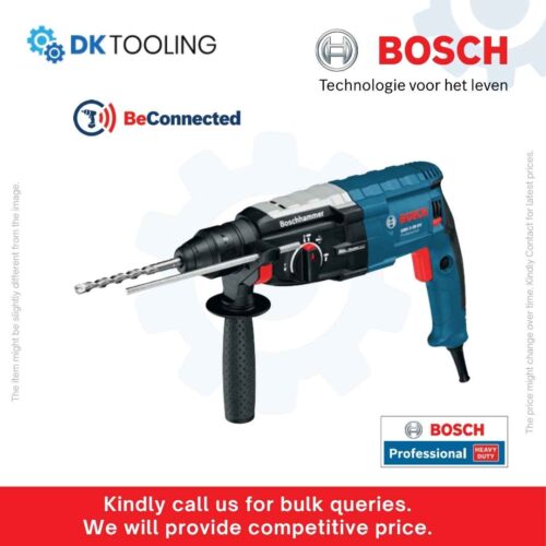 Premium ROTARY HAMMER GBH 2-28 DV | Bosch Professional 850W SDS-Plus Hammer Drill with Active Vibration Control | 3.2J Impact Energy & 28mm Concrete Drilling