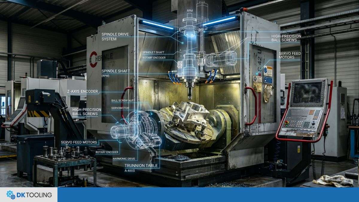 The Backbone of Precision: Critical 5-Axis Machining Center Parts for Reliable Performance